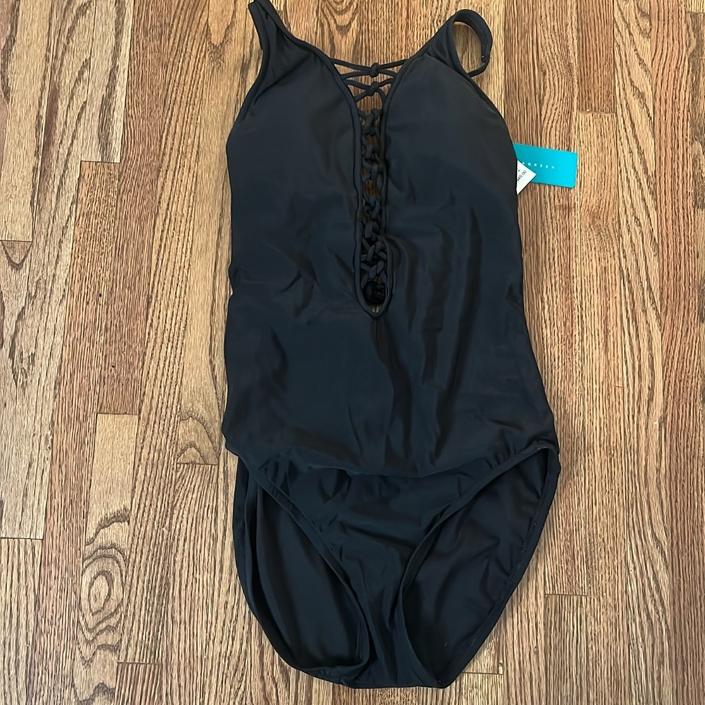 NWT Aqua Green One Piece
